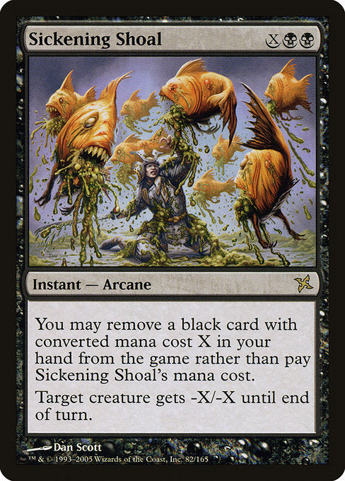Sickening Shoal - Betrayers of Kamigawa - #82