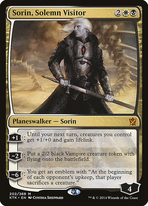 Sorin, Solemn Visitor - Khans of Tarkir - #202