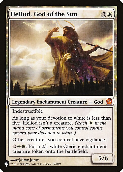 Heliod, God of the Sun - The List Reprints - #THS-17
