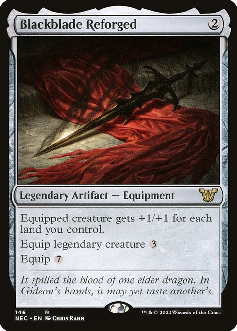 Blackblade Reforged - Commander: Kamigawa: Neon Dynasty - #146