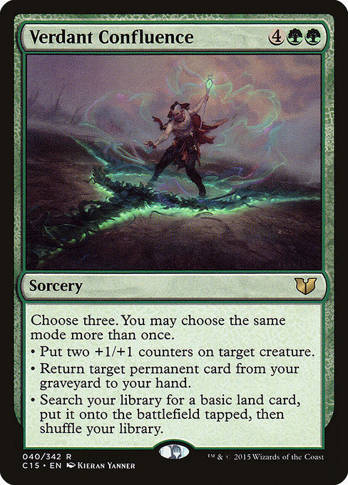 Verdant Confluence - Commander 2015 - #40