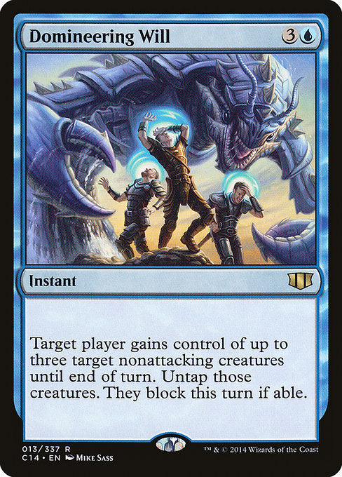 Domineering Will - Commander 2014 - #13