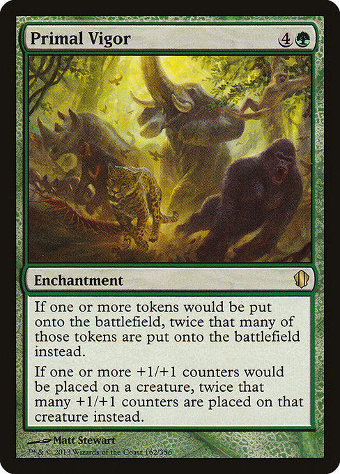 Primal Vigor - Commander 2013 - #162