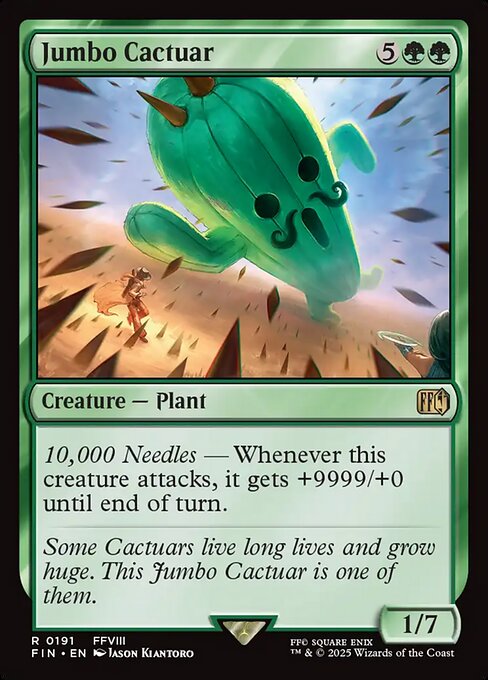 Jumbo Cactuar - FINAL FANTASY - #191