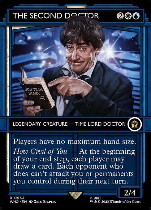 The Second Doctor - Universes Beyond: Doctor Who - #553