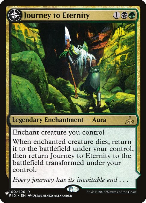 Journey to Eternity - The List Reprints - #RIX-160