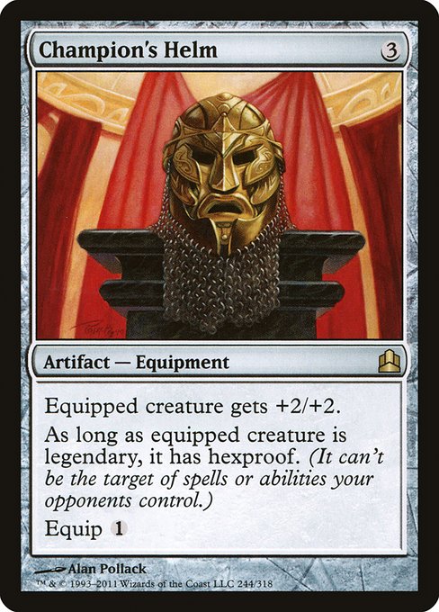 Champion's Helm - Commander - #244