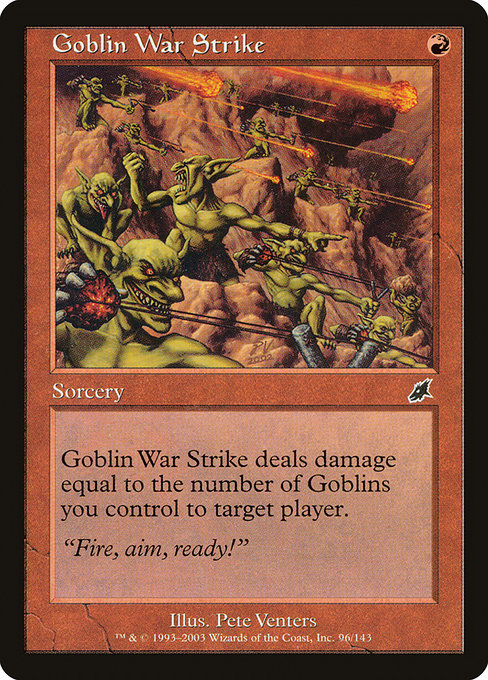 Goblin War Strike - Scourge - #96