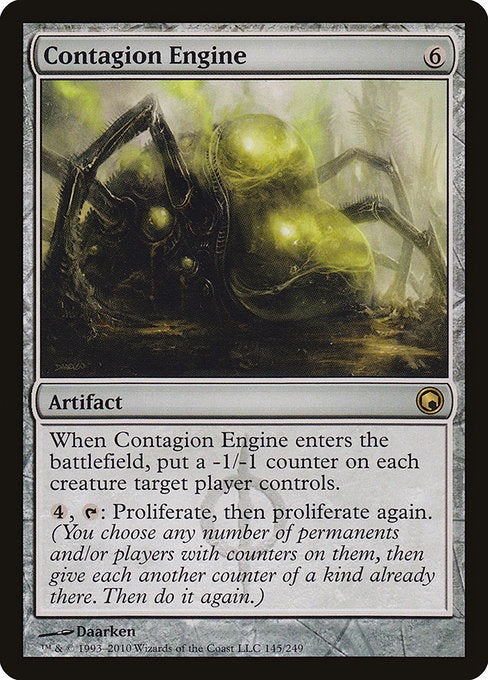 Contagion Engine - Scars of Mirrodin - #145
