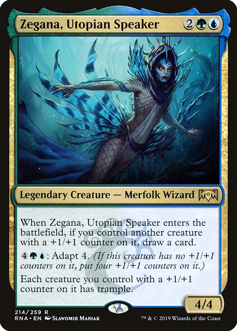 Zegana, Utopian Speaker - Ravnica Allegiance - #214
