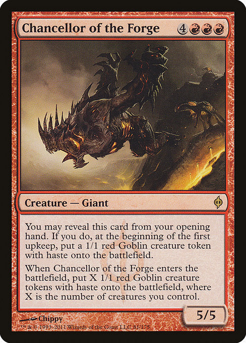 Chancellor of the Forge - New Phyrexia - #81