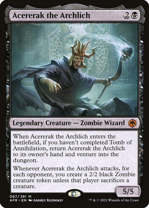 Acererak the Archlich - Adventures in the Forgotten Realms - #87