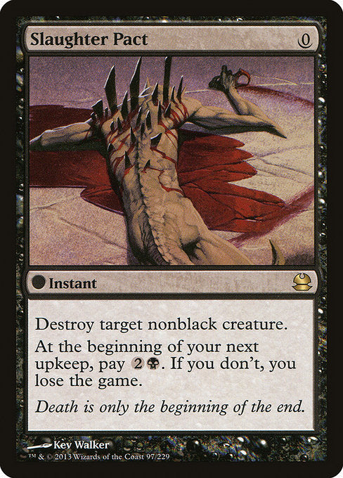 Slaughter Pact - Modern Masters - #97