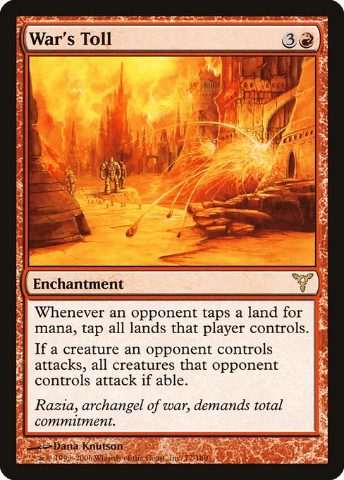 War's Toll - Dissension - #77