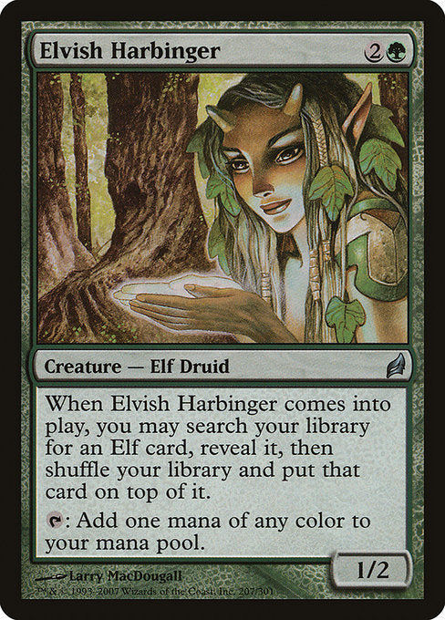 Elvish Harbinger - Lorwyn - #207