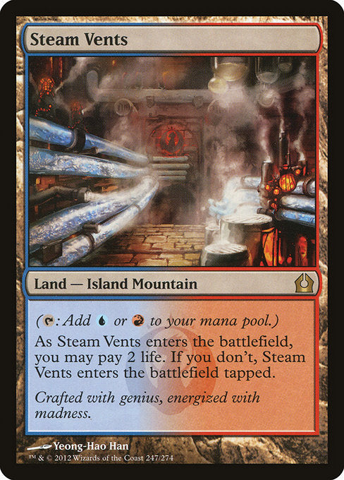 Steam Vents - Return to Ravnica - #247