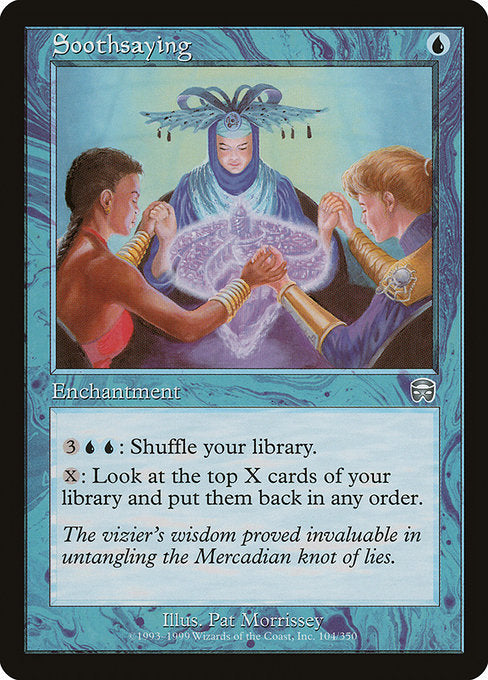 Soothsaying - Mercadian Masques - #104