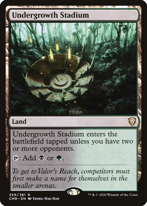 Undergrowth Stadium - Commander Legends - #359