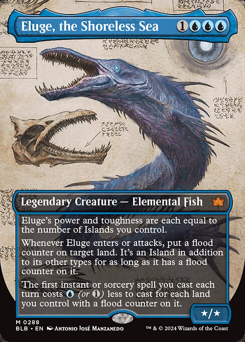 Eluge, the Shoreless Sea - Bloomburrow - #288