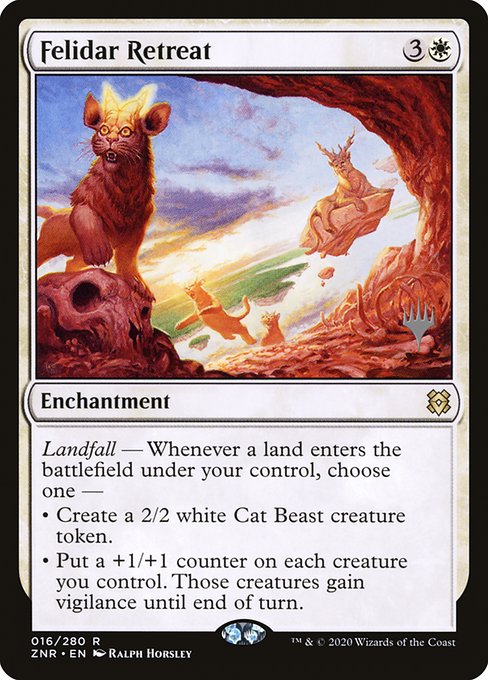 Felidar Retreat - Promo Pack: Zendikar Rising - #16p