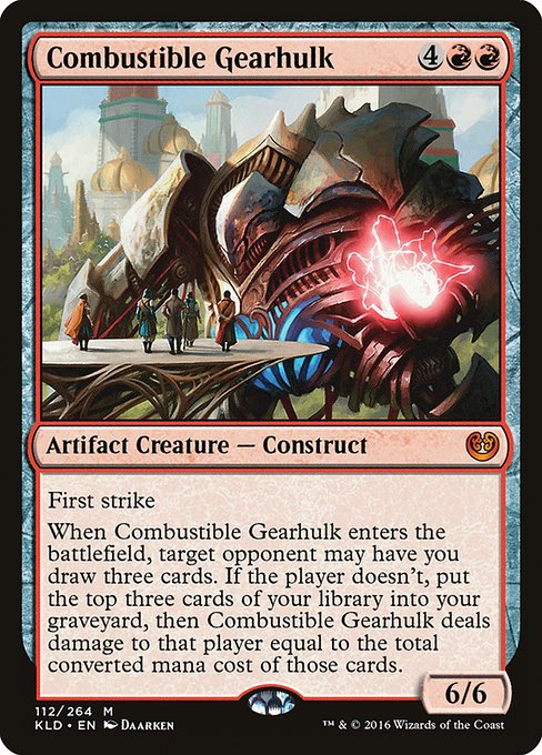 Combustible Gearhulk - Kaladesh - #112