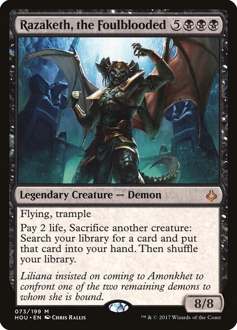 Razaketh, the Foulblooded - Hour of Devastation - #73