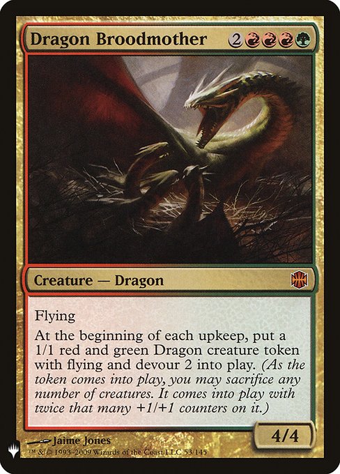 Dragon Broodmother - The List Reprints - #ARB-53
