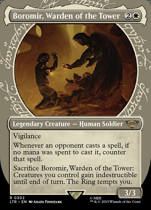 Boromir, Warden of the Tower - Universes Beyond: The Lord of the Rings: Tales of Middle-earth - #302