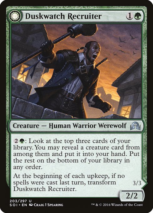 Duskwatch Recruiter - Shadows over Innistrad - #203