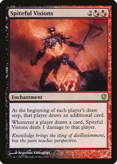 Spiteful Visions - Commander 2013 - #233