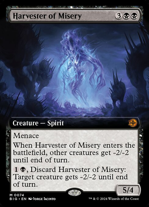 Harvester of Misery - Outlaws of Thunder Junction: The Big Score - #74