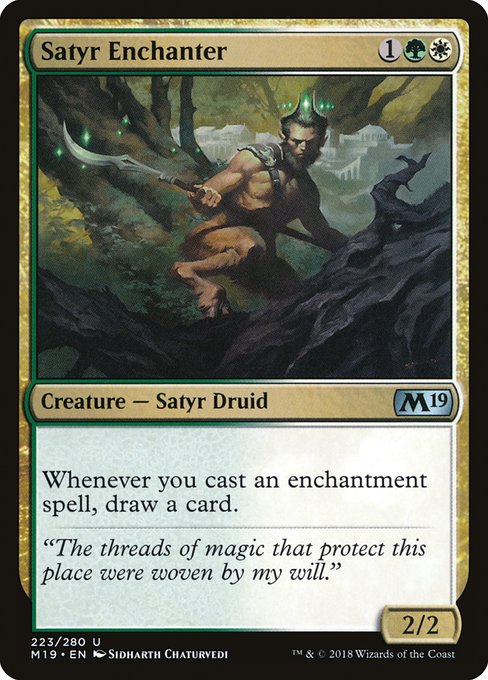 Satyr Enchanter - Core Set 2019 - #223