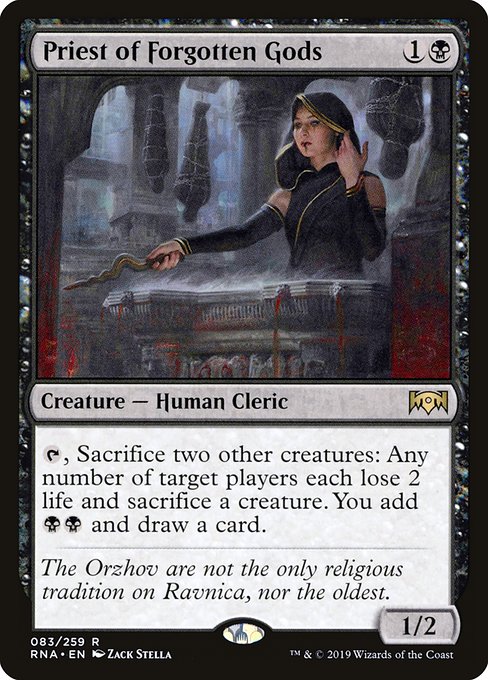 Priest of Forgotten Gods - Ravnica Allegiance - #83