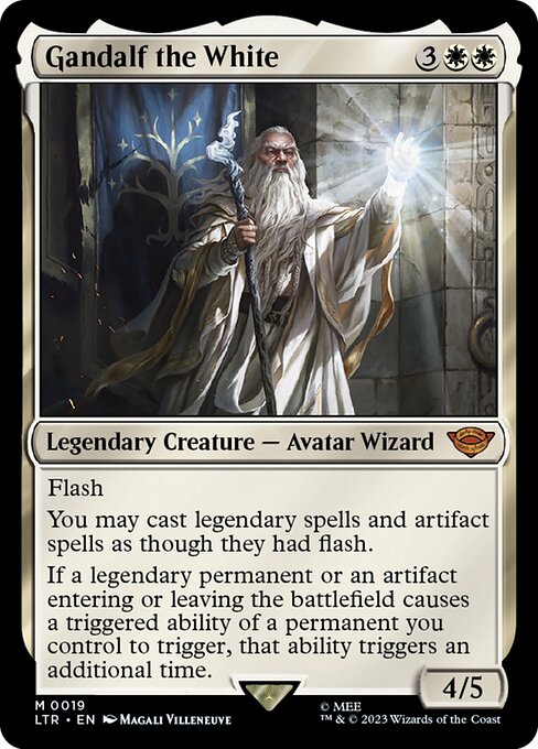 Gandalf the White - Universes Beyond: The Lord of the Rings: Tales of Middle-earth - #19