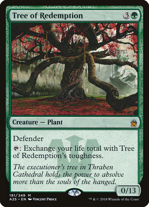 Tree of Redemption - Masters 25 - #191