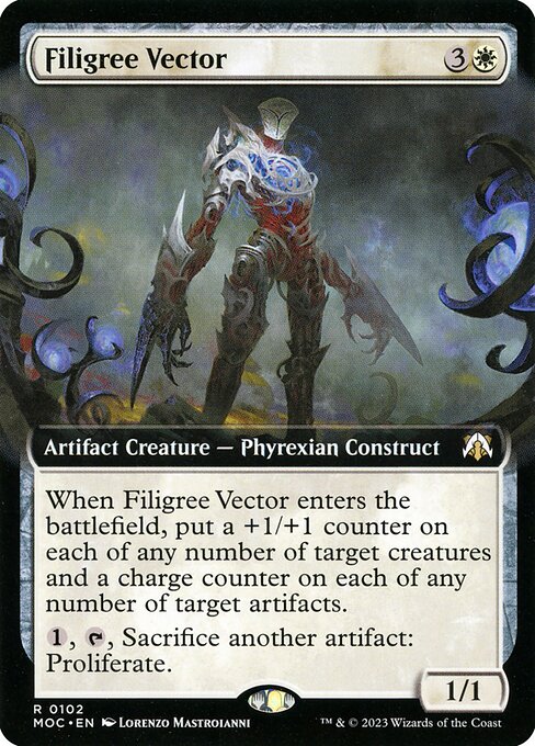 Filigree Vector - Commander: March of the Machine - #102