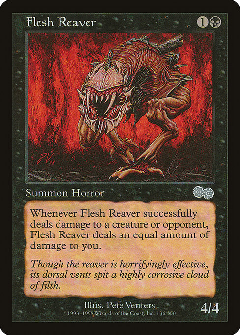 Flesh Reaver - Urza's Saga - #136
