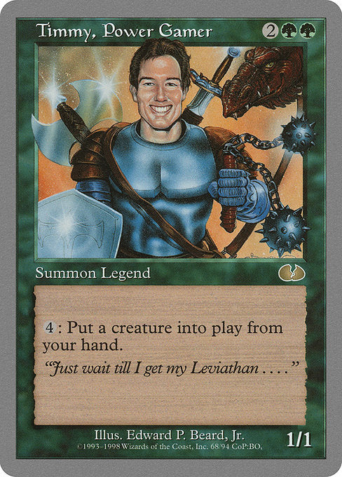 Timmy, Power Gamer - Unglued - #68