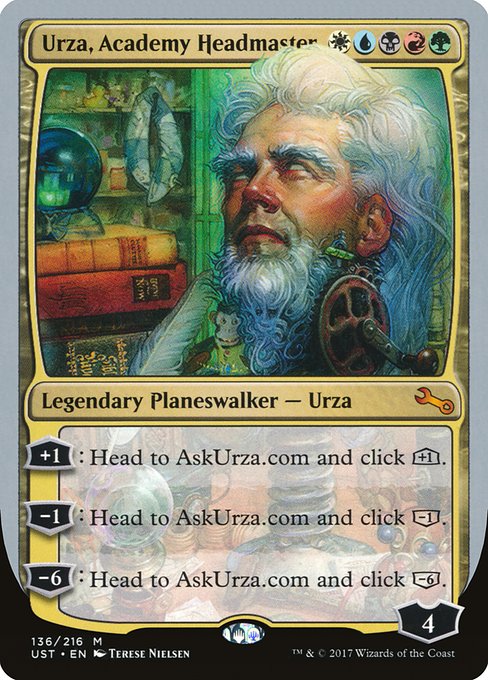 Urza, Academy Headmaster - Unstable - #136