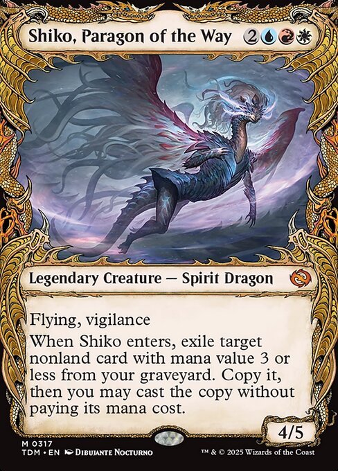 Shiko, Paragon of the Way - Tarkir: Dragonstorm - #317