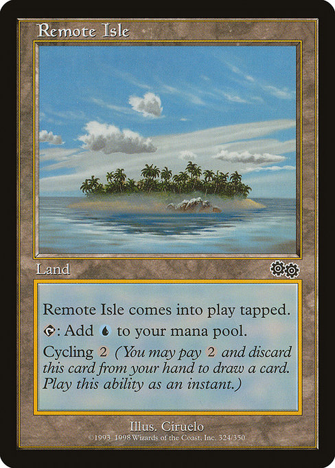 Remote Isle - Urza's Saga - #324
