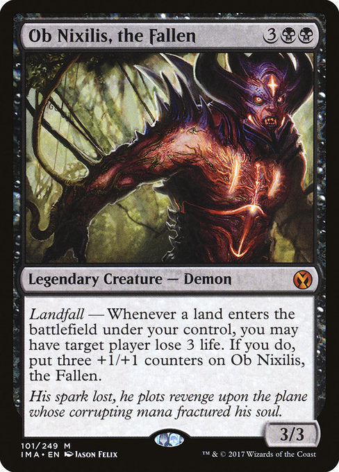 Ob Nixilis, the Fallen - Iconic Masters - #101