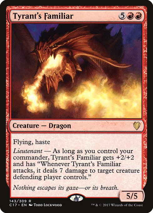 Tyrant's Familiar - Commander 2017 - #143