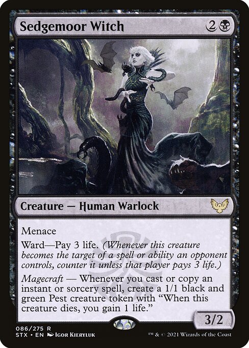Sedgemoor Witch - Strixhaven: School of Mages - #86