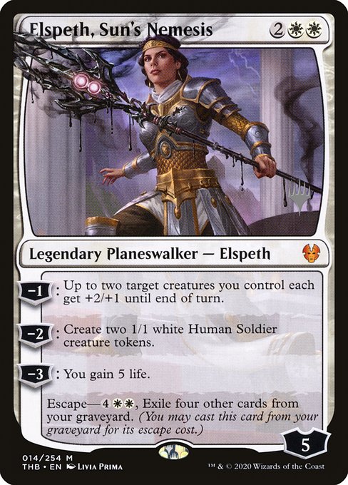 Elspeth, Sun's Nemesis - Promo Pack: Theros Beyond Death - #14p
