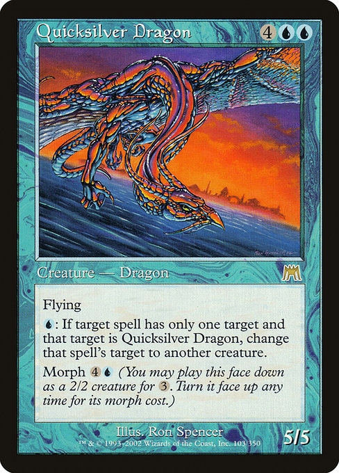 Quicksilver Dragon - Onslaught - #103