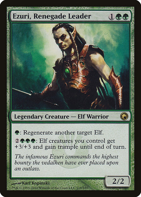 Ezuri, Renegade Leader - Scars of Mirrodin - #119
