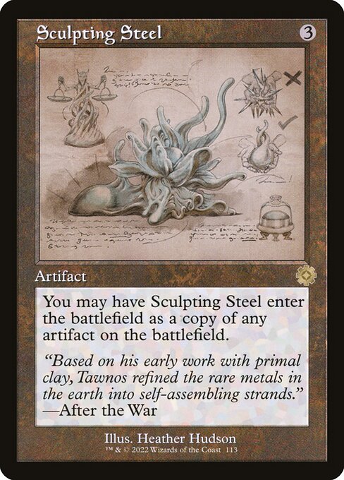 Sculpting Steel - The Brothers' War: Retro Frame Artifacts - #113