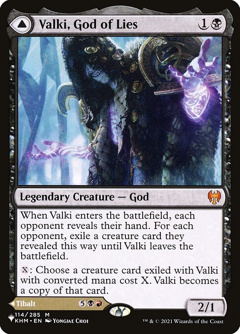 Valki, God of Lies - The List Reprints - #KHM-114
