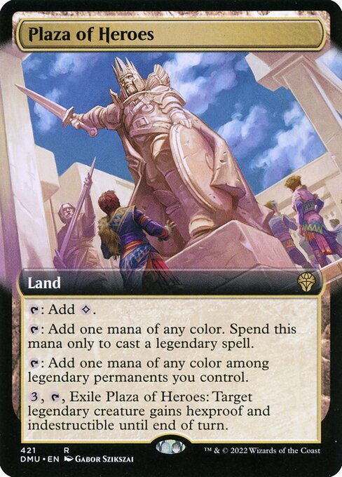 Plaza of Heroes - Dominaria United - #421